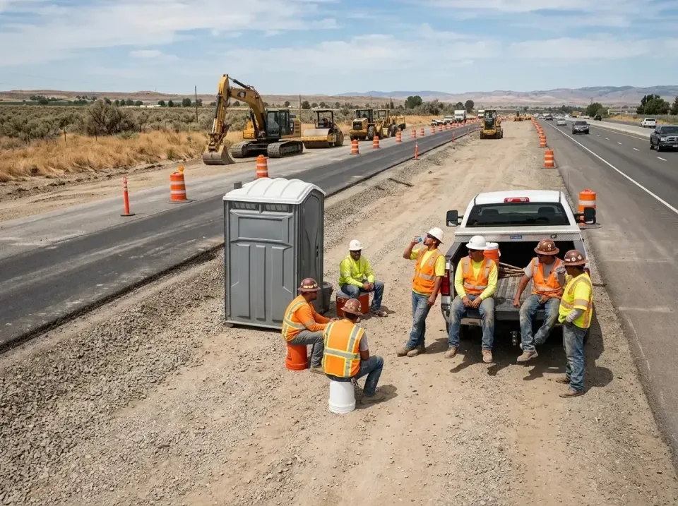 highway-road-construction-crew-007 — frequently asked questions, Porta Potty and Restroom Rentals in Shanor-Northvue, PA